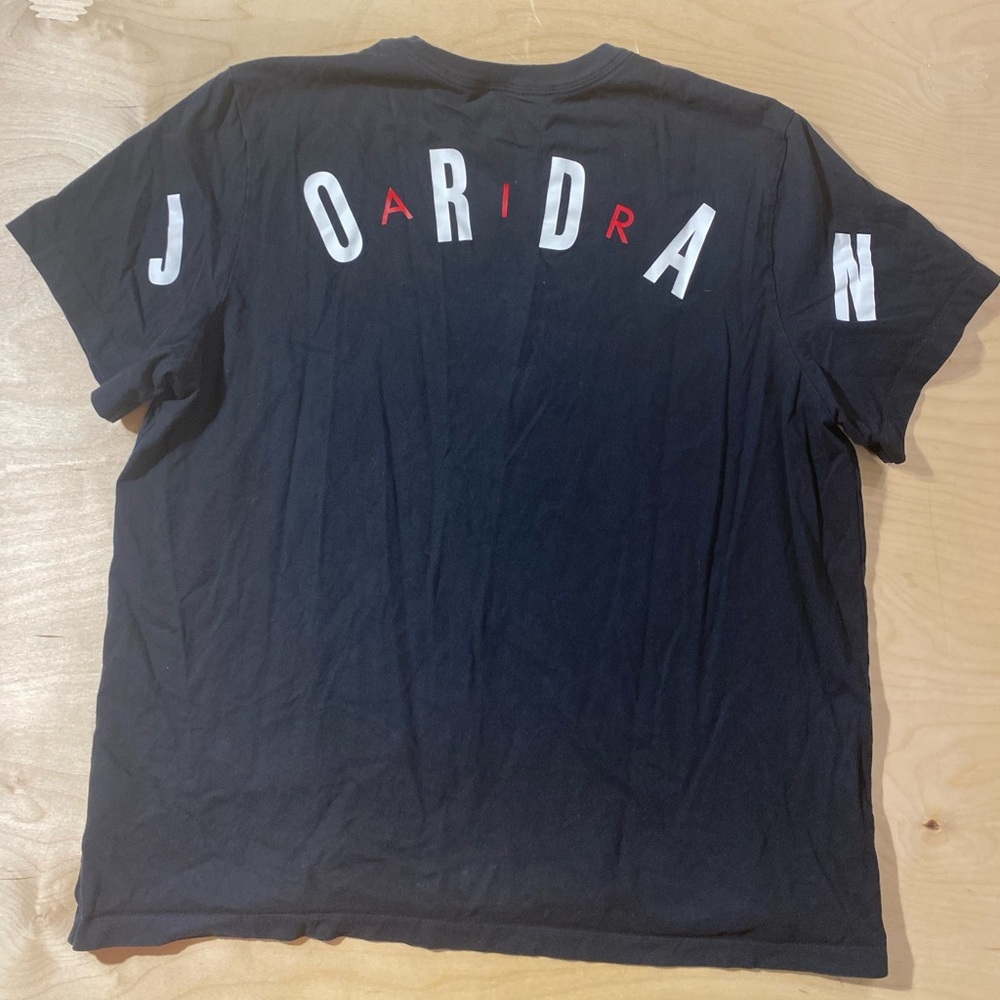 Jordan Black Graphic T-Shirt for Men XXL (PW) - Picture 10 of 10